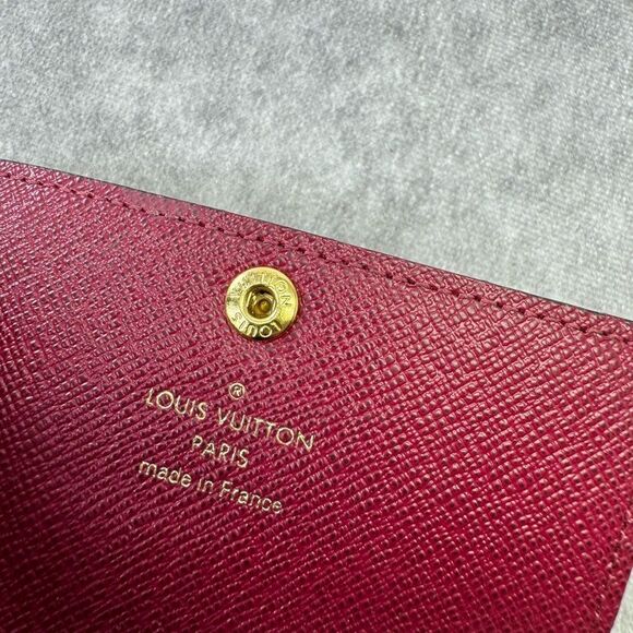 Louis Vuitton Monogram Fuchsia 6 Ring Holder Case Wallet - Picture 8 of 10